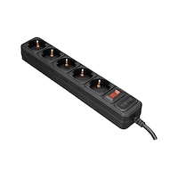 S-Link SPG3-J-5 306J 5'li Akım Korumalı Priz 1.5 M Siyah S-Link SPG3-J-5 306J 5'li Akım Korumalı Priz 1.5 M Siyah