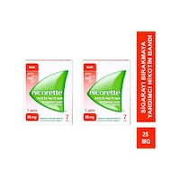 Nicorette 1. Adım 25 mg Nikotin Bandı 2'li Paket Nicorette 1. Adım 25 mg Nikotin Bandı 2'li Paket