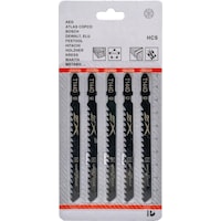 5544 T144D HCS Ahşap Hızlı Kesim Dekupaj Testeresi Bıçağı 5'li 5544 T144D HCS Ahşap Hızlı Kesim Dekupaj Testeresi Bıçağı 5'li