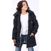 Toontoy Kids Toontoy Erkek Çocuk Kapüşonlu İçi Kürklü Mont Siyah Toontoy Kids Toontoy Erkek Çocuk Kapüşonlu İçi Kürklü Mont Siyah
