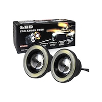 Universal Beyaz Mercekli Angel Sis Farı Metal Su Geçirmez 89 Mm Universal Beyaz Mercekli Angel Sis Farı Metal Su Geçirmez 89 Mm