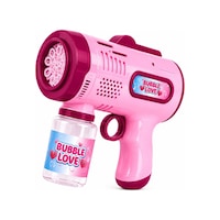 Bubbleglow Otomatik Köpük Tabancası Pembe Tek Dokunuş, Işıklı Gövde Bubbleglow Otomatik Köpük Tabancası Pembe Tek Dokunuş, Işıklı Gövde