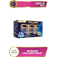 Nutraxin Hidrolize Kolajen 1050 Mg 3x30 Tablet Tip1 Tip3 Resveratrol Bromelain Biotin Hyalüronik asit Çinko Nutraxin Hidrolize Kolajen 1050 Mg 3x30 Tablet Tip1 Tip3 Resveratrol Bromelain Biotin Hyalüronik asit Çinko