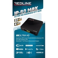 Redline Ip-80 Max 4gb 32gb Android Tv Box Redline Ip-80 Max 4gb 32gb Android Tv Box