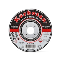 Karbosan Inox Metal Kesici Ince Taş 115 Mm Kesici 5li Karbosan Inox Metal Kesici Ince Taş 115 Mm Kesici 5li