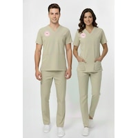 Unisex Bej Moth Teknisyen Tekniker Tıbbı Sekreter Scrubs Üniforma Takım Sağlık Bak.yeni Yön.uygun Bej Unisex Bej Moth Teknisyen Tekniker Tıbbı Sekreter Scrubs Üniforma Takım Sağlık Bak.yeni Yön.uygun Bej