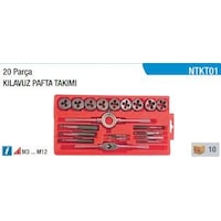Nt Tools Nt Ntkt01 Kılavuz Pafta Takımı Metrik Seti 20 Parça Nt Tools Nt Ntkt01 Kılavuz Pafta Takımı Metrik Seti 20 Parça