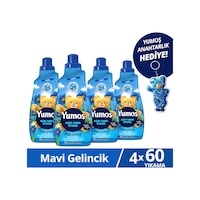 Yumoş Açık Hava Etkisi Konsantre Çamaşır Yumuşatıcısı 1440 Ml X4 1480 ML Yumoş Açık Hava Etkisi Konsantre Çamaşır Yumuşatıcısı 1440 Ml X4 1480 ML