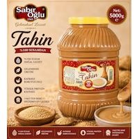 Sabıroğlu Bozkır Tahini 5 KG Sabıroğlu Bozkır Tahini 5 KG