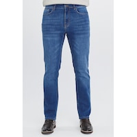 Regular Fit Jean Martin Yüksek Bel Standart Kesim Esnek Kot Pantolon C336 001 Regular Fit Jean Martin Yüksek Bel Standart Kesim Esnek Kot Pantolon C336 001