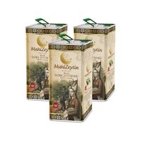 Mahizeytin Soğuk Sıkım Natürel Sızma Zeytinyağı 3 x 5 L Mahizeytin Soğuk Sıkım Natürel Sızma Zeytinyağı 3 x 5 L