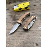 El Yapımı Kamp Çakı Outdoor Kamp Çakı Kahverengi El Yapımı Kamp Çakı Outdoor Kamp Çakı Kahverengi