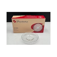 Paşabahçe Echo Cam Çay Tabağı Seti 6'lı 11 Cm Şeffaf Paşabahçe Echo Cam Çay Tabağı Seti 6'lı 11 Cm Şeffaf