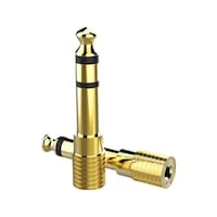 Çivi Jak Çevirici 6.3 MM Erkek 3.5 MM Dişi Dönüştürücü Jack Altın Çivi Jak Çevirici 6.3 MM Erkek 3.5 MM Dişi Dönüştürücü Jack Altın
