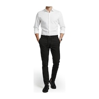 Deepsea Erkek Siyah Likralı Gofre Kumaş Beli Lastikli İpli Slim Fit Günlük Pantolon 2600650 Siyah Deepsea Erkek Siyah Likralı Gofre Kumaş Beli Lastikli İpli Slim Fit Günlük Pantolon 2600650 Siyah