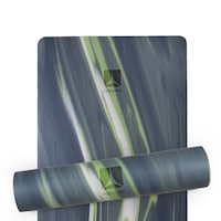 Rebuwo Kaydırmaz Doğal Kauçuk Yoga Matı Pilates Mat Koyu Gri Desenli Rebuwo Kaydırmaz Doğal Kauçuk Yoga Matı Pilates Mat Koyu Gri Desenli
