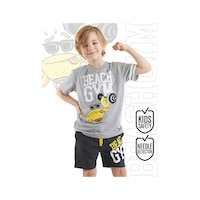 Beach Gym Erkek Çocuk T-shirt Şort Takım Beach Gym Erkek Çocuk T-shirt Şort Takım