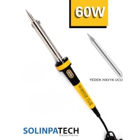 Solinpatech 60w Profesyonel Lehim Makinesi Resistörlü Kalem Havya +yedek Uç Solinpatech 60w Profesyonel Lehim Makinesi Resistörlü Kalem Havya +yedek Uç