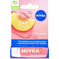 Nivea Peach Shine 24H Dudak Bakım Kremi 4.8 G Nivea Peach Shine 24H Dudak Bakım Kremi 4.8 G