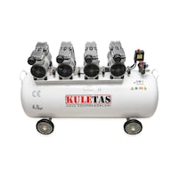 Kuletaş 200 Litre Dört Motorlu 4 Hp Hava Kompresörü Yağsız Sessiz Kuletaş 200 Litre Dört Motorlu 4 Hp Hava Kompresörü Yağsız Sessiz