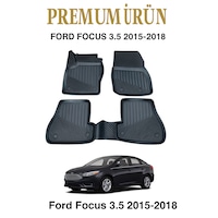 Ford Focus 3.5 2015-2018 Uyumlu 3d Oto Paspas Premium Ford Focus 3.5 2015-2018 Uyumlu 3d Oto Paspas Premium