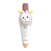 Torima KIDMIC03 Beyaz Tavşan Figürlü Şarjlı BT Karaoke Mikrofon Ve Hoparlör 5W Kablosuz Mikrofon Torima KIDMIC03 Beyaz Tavşan Figürlü Şarjlı BT Karaoke Mikrofon Ve Hoparlör 5W Kablosuz Mikrofon