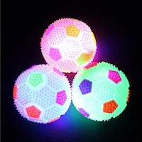 3 Pcs Flashıng Light Up Ball 3 Adet Sesli Led Işıklı Mini Futbol Topu Yoyo Işıklı Stres Oyuncağı Renkli 3 Pcs Flashıng Light Up Ball 3 Adet Sesli Led Işıklı Mini Futbol Topu Yoyo Işıklı Stres Oyuncağı Renkli