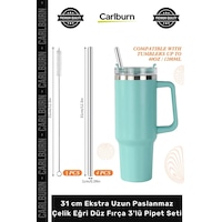 Pipetseti Termos Bardak Ekolojik 31 Cm Ekstra Uzun Paslanmaz Çelik Eğri Düz Fırça 3'lü Pipet Seti Pipetseti Termos Bardak Ekolojik 31 Cm Ekstra Uzun Paslanmaz Çelik Eğri Düz Fırça 3'lü Pipet Seti