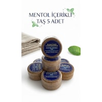 Mentol İçerikli Taş Masaj Taşı Spa Masaj Taşı Serinletici Mentol 5'li Mentol İçerikli Taş Masaj Taşı Spa Masaj Taşı Serinletici Mentol 5'li