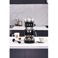 Homend Coffeebreak 5011H Süt Köpürtücülü, 15 Bar Basınçlı Espresso Makinesi, 1100W 1,2L Homend Coffeebreak 5011H Süt Köpürtücülü, 15 Bar Basınçlı Espresso Makinesi, 1100W 1,2L