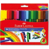 Faber-Castell Eğlenceli Keçeli 20 Renk Faber-Castell Eğlenceli Keçeli 20 Renk