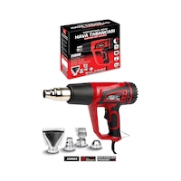 Assur 2000W 2 Kademeli 4 Başlıklı Sıcak Hava Tabancası - 3085 Assur 2000W 2 Kademeli 4 Başlıklı Sıcak Hava Tabancası - 3085