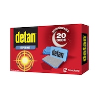Detan Süper Mat Tablet Sinekkovan 20'li Detan Süper Mat Tablet Sinekkovan 20'li