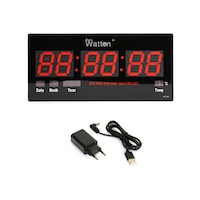 Dijital Duvar Ve Masa Saati Watton Wt-109 - Watton Watton Watton -pvtrn Dijital Duvar Ve Masa Saati Watton Wt-109 - Watton Watton Watton -pvtrn