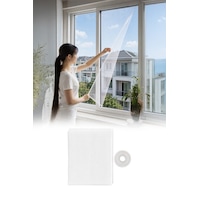 Pencere Sinekliği Tülü 130x150 Cm Kendinden Yapışkanlı Sineklik Perde Pencere Sinekliği Tülü 130x150 Cm Kendinden Yapışkanlı Sineklik Perde