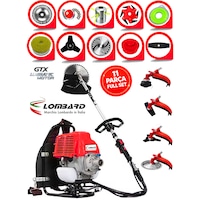 Cros Lombard Italy 1100 X Supremo Sırt Tipi Benzinli Ot Çalı Çim Biçme Tırpanı+ Tam Bahçe Setli Halı Yıkamalı Cros Lombard Italy 1100 X Supremo Sırt Tipi Benzinli Ot Çalı Çim Biçme Tırpanı+ Tam Bahçe Setli Halı Yıkamalı