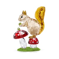 5684343 Swarovski Biblo Idyllıa:squırrel And Mushrooms 5684343 Swarovski Biblo Idyllıa:squırrel And Mushrooms