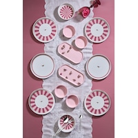 Kitchen Life 14 Parça 6 Kişilik Lovely Birds Kahvaltı Takımı-lüx Kahvaltılık Sunum Seti Tabağı Pembe Kitchen Life 14 Parça 6 Kişilik Lovely Birds Kahvaltı Takımı-lüx Kahvaltılık Sunum Seti Tabağı Pembe
