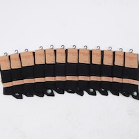 Ozzy Socks 12'Li Bambu Siyah Dikişsiz Erkek Soket Çorap Siyah Ozzy Socks 12'Li Bambu Siyah Dikişsiz Erkek Soket Çorap Siyah