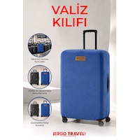 Viscofoam Valiz Bavul Koruma Kılıfı Kadife Kılıf Büyük boy - Lacivert Ergo Travel Viscofoam Valiz Bavul Koruma Kılıfı Kadife Kılıf Büyük boy - Lacivert Ergo Travel