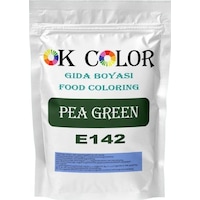 Ok Color Pea Green E142 Toz Yeşil Gıda Boyası 1 KG Ok Color Pea Green E142 Toz Yeşil Gıda Boyası 1 KG