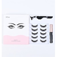 3d Manyetik 10 Adet Takma Kirpik Seti 5 Çift + Kirpik Cımbızı Hediye 3d Manyetik 10 Adet Takma Kirpik Seti 5 Çift + Kirpik Cımbızı Hediye