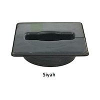 Adilon Masaüstü Kablo Kanalı Deliği Kapağı, Kare, Siyah 6 Cm Adilon Masaüstü Kablo Kanalı Deliği Kapağı, Kare, Siyah 6 Cm