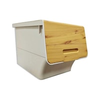 Motek Bambu Tekerlekli Organizer Çok Amaçlı Saklama Kutusu 1X12 L Çok Renkli Motek Bambu Tekerlekli Organizer Çok Amaçlı Saklama Kutusu 1X12 L Çok Renkli