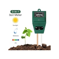 Unichrome Toprak PH Ölçer Nem - Işık - Metre - Toprak Ölçüm Cihazı Unichrome Toprak PH Ölçer Nem - Işık - Metre - Toprak Ölçüm Cihazı