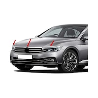 Volkswagen Passat B8.5 Uyumlu 2019 Ve Üzeri Krom Far Üzeri Çıta Ve Ön Panjur 3 Parça Paslanmaz Çelik Volkswagen Passat B8.5 Uyumlu 2019 Ve Üzeri Krom Far Üzeri Çıta Ve Ön Panjur 3 Parça Paslanmaz Çelik
