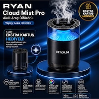 Cloud Mist Pro Akıllı Araç Difüzörü 360 Koku Yayılımı Nano Mist Teknolojisi 7 Renk Led 800 Mah Şarjlı Ekstra Kartuş li Cloud Mist Pro Akıllı Araç Difüzörü 360 Koku Yayılımı Nano Mist Teknolojisi 7 Renk Led 800 Mah Şarjlı Ekstra Kartuş li