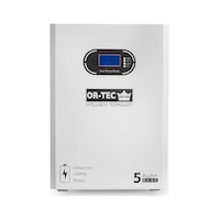 Or-tec Solar Truva Serisi 5kwh 51.2v 100ah Duvar Tipi Lifepo4 Batarya Or-tec Solar Truva Serisi 5kwh 51.2v 100ah Duvar Tipi Lifepo4 Batarya