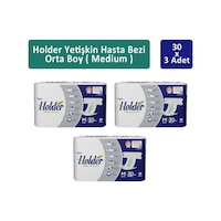 Holder Yetişkin Hasta Bezi Orta Boy M 3 x 30'lu
