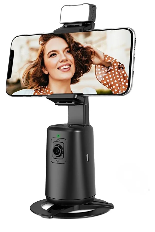 Gimbal Yüz Takip Telefon Sabitleyici 360 Video Canlı Yayın Akıllı Tripod Direk Bağlantı Gimbal Yüz Takip Telefon Sabitleyici 360 Video Canlı Yayın Akıllı Tripod Direk Bağlantı
